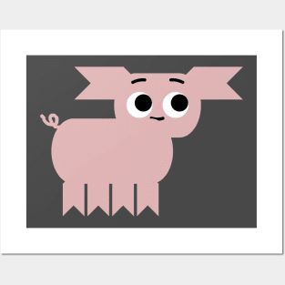 Petunia, the Pink Pig Posters and Art